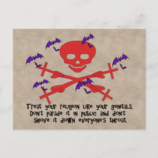 Religion Postkarte (Vorderseite)