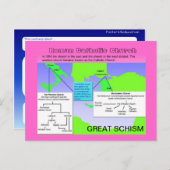 Religion, römisch-katholische Kirche, Großer Schis Postkarte (Vorne/Hinten)