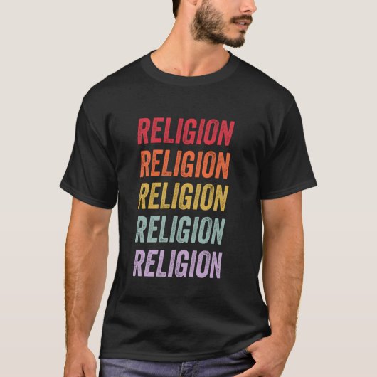 Religion T-Shirt (Vorderseite)