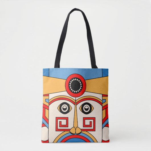 Religion Tiki Mask Tasche (Vorderseite)