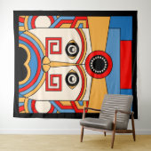 Religion Tiki Wandteppich (Beispiel (Horizontal))