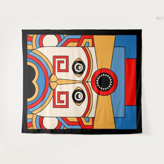 Religion Tiki Wandteppich (Vorderseite (Horizontal))