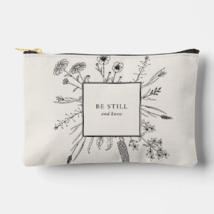 Religion und Florals Zubehörtasche