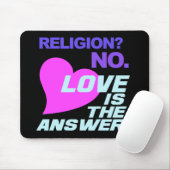 Religion und Liebe Mousepad (Mit Mouse)
