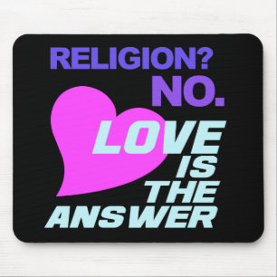 Religion und Liebe Mousepad