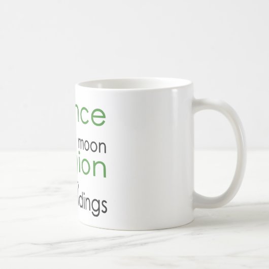 Religion und Wissenschaft Kaffeetasse (Rechts)