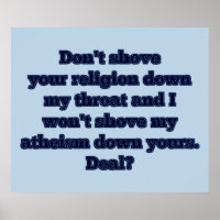 Religion VS. Atheismus, Teil 2