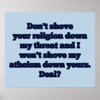 Religion VS. Atheismus, Teil 2 Poster
