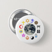 RELIGIONEN DER WELT BUTTON (Vorne & Hinten)