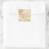 Religionen Quadratischer Aufkleber (Tasche)