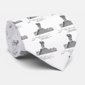 Religions-Cartoon 6833 Krawatte (Gerollt)