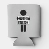 Religionsfreiheit Dosenkühler (Rückseite)