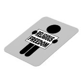 Religionsfreiheit Magnet (Linke Seite)