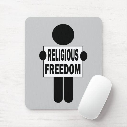 Religionsfreiheit Mousepad (Mit Mouse)