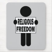 Religionsfreiheit Mousepad (Vorne)