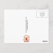 Religionsfreiheit Postkarte (Rückseite)