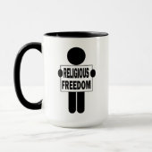 Religionsfreiheit Tasse (Links)