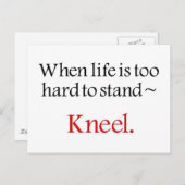 Religionsgeschenke Postkarte (Vorne/Hinten)