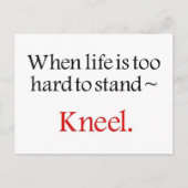 Religionsgeschenke Postkarte (Vorderseite)