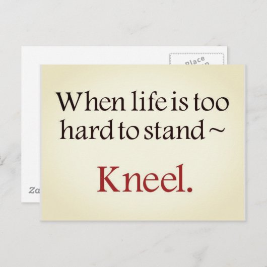 Religionsgeschenke Postkarte (Vorne/Hinten)