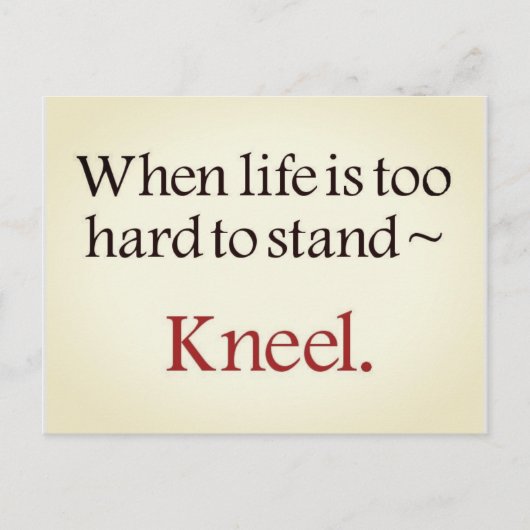 Religionsgeschenke Postkarte (Vorderseite)