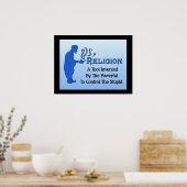 Religionswerkzeug Poster (Küche)