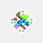 RELIGIÖS 65. GESCHMACKVOLL NACH GOTT-DESIGN SERVIETTE (Ecke)