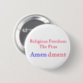 Religiös amen button (Vorne & Hinten)