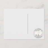 Religiös Der Herr ist mein Hirte Psalm 23 Postkarte (Rückseite)