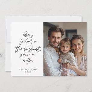 Religiös, Frohe Weihnachten, Christliche Familienf Feiertagskarte