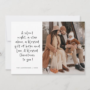 Religiös, Frohe Weihnachten, Christliche Familienf Feiertagskarte