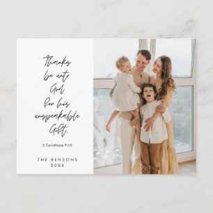 Religiös, Frohe Weihnachten, Christliche Familienf Postkarte