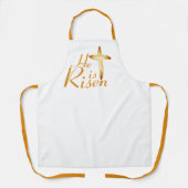 Religiös ist er Risen Koch Bäckerei Koch Schürze (Vorderseite)