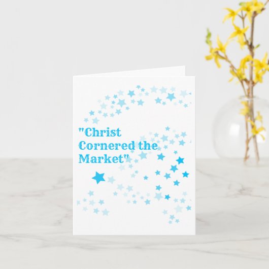 Religiös Karte (Gelbe Blume)