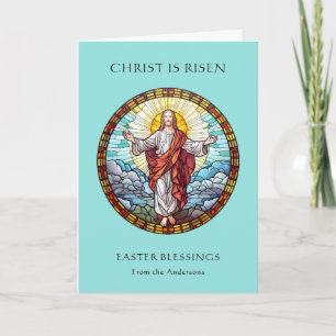 Religiös katholische Ostern Jesus Christus Foto Feiertagskarte