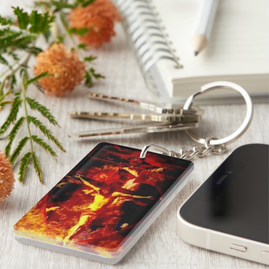 Religiös-katholischer Ruf als Priester-Crucifix Schlüsselanhänger (Vorderseite rechts)