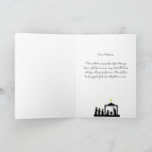 Religiös mit Namen frohe Weihnachten (Innenseite)