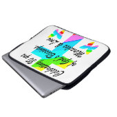 RELIGIÖS PERSONALISIERTE 80. GEBURTSTAG-DESIGN LAPTOPSCHUTZHÜLLE (Vorne Knopf)