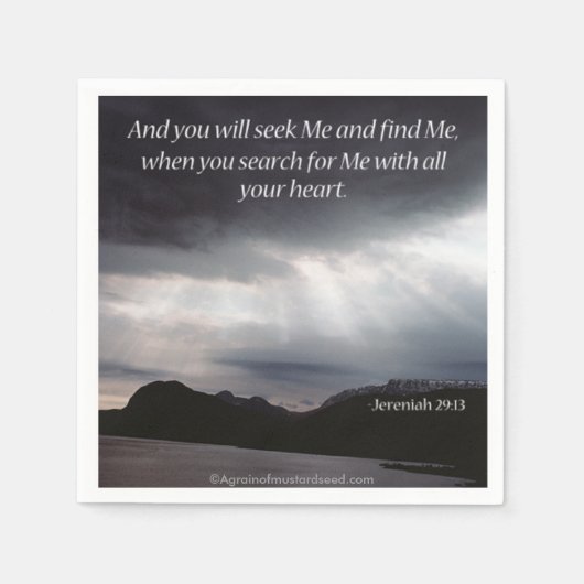 religiös serviette (Vorderseite)