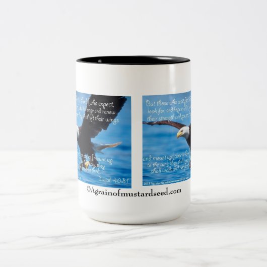 religiös zweifarbige tasse (Mittel)