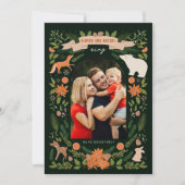 Religiöse 2 Foto Woodland Botanische Weihnachten (Vorderseite)