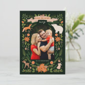 Religiöse 2 Foto Woodland Botanische Weihnachten (Stehend Vorderseite)