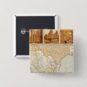 Religiöse Abbildung Mexikos Button (Vorne & Hinten)