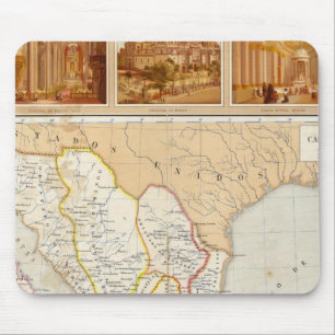 Religiöse Abbildung Mexikos Mousepad