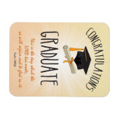 Religiöse Abschluss Gold Sternexplosion mit Black Magnet (Horizontal)