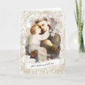 Religiöse Anthony of Padua Child Jesus Card Karte (Vorderseite)