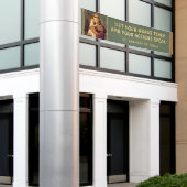 Religiöse Anthony von Padua Baby Jesus im Freien Banner (Äußeres Gebäude)