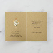 Religiöse Auferstehung Ostern Jesus Christlich Feiertagskarte (Innenseite)