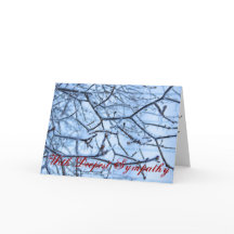 Religiöse Beileids-Karte