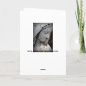 Religiöse Beileids-Karte mit liebevollen Wörtern Karte (Rückseite)